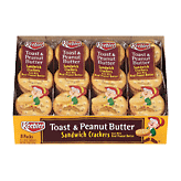 Keebler  toast & peanut butter sandwich crackers 8-count Full-Size Picture